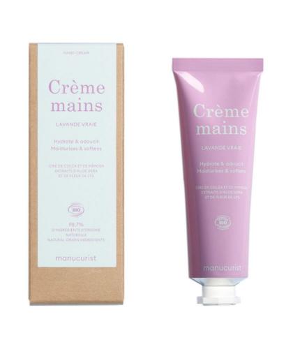 Manucurist Crème Mains bio Parfum Lavande Vraie l'Officina Paris