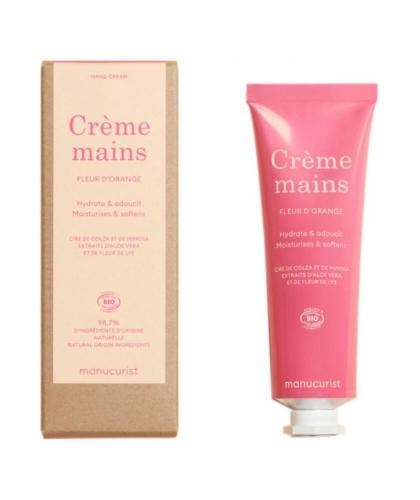 Manucurist Crème Mains bio parfum Fleur d'Orange l'Officina Paris