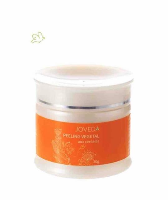 Joveda Peeling Végétal Céréales riz avoine amande vegan cosmétique ayurvédique mini l'Officina Paris