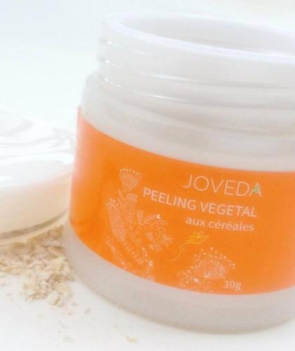 Joveda Veg Peel with cereals 30g vegan natural ayurvedic skincare l'Officina Paris