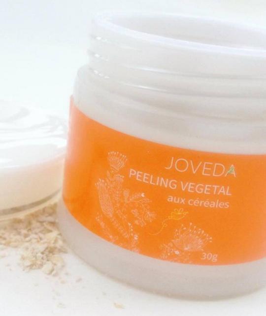 Joveda Peeling Getreidekörnern ayurvedische Hautpflege Akne Mini Naturkosmetik l'Officina Paris