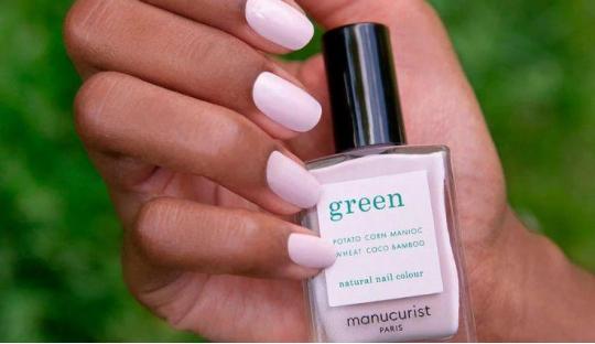 Manucurist Nail Polish Green manicure natural colors